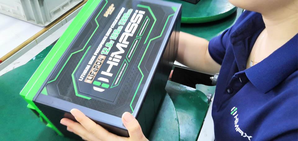 himax battery Himax battery manufacturer live pictures