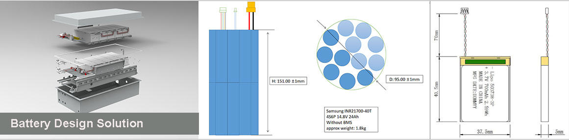 lithium lipo battery design solution