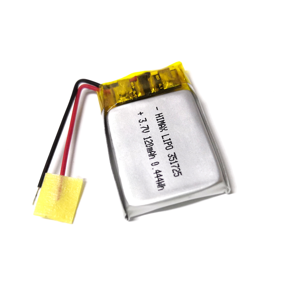 Li Polymer 3.7V 120mAh Battery