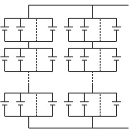 First Parallel, Then Series and Parallel Again of Power Battery Module Topological Structure First Parallel, Then Series and Parallel Again of Power Battery Module Topological Structure
