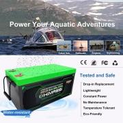 24V 200Ah LiFePO4 Battery Pack Himax Lithium Ion 24V Batery