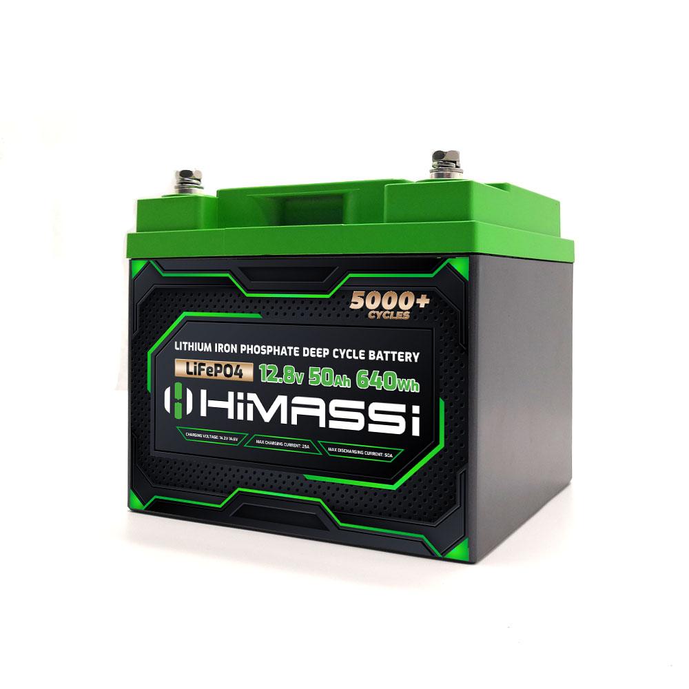 Himax - 12V 50Ah Custom Lithium Battery Pack
