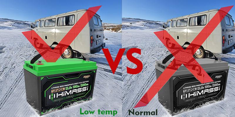 Low-temperature-LiFePO4-battery-VS-normal-LiFePO4-battery