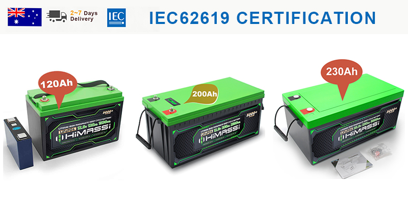 iec62619 12v 200ah