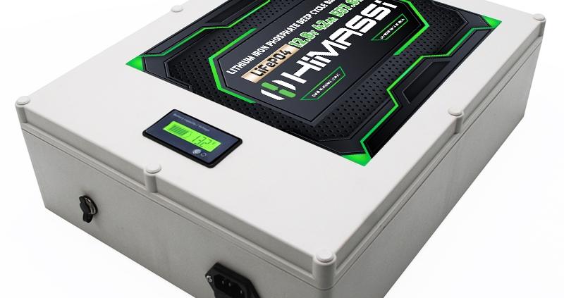 lithium battery with lcd display